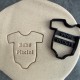 Custom Onesie XL cookie cutter with name