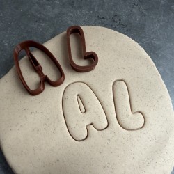 Aplhabet cookie cutter