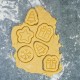 Mini cookie cutter - Set of 3