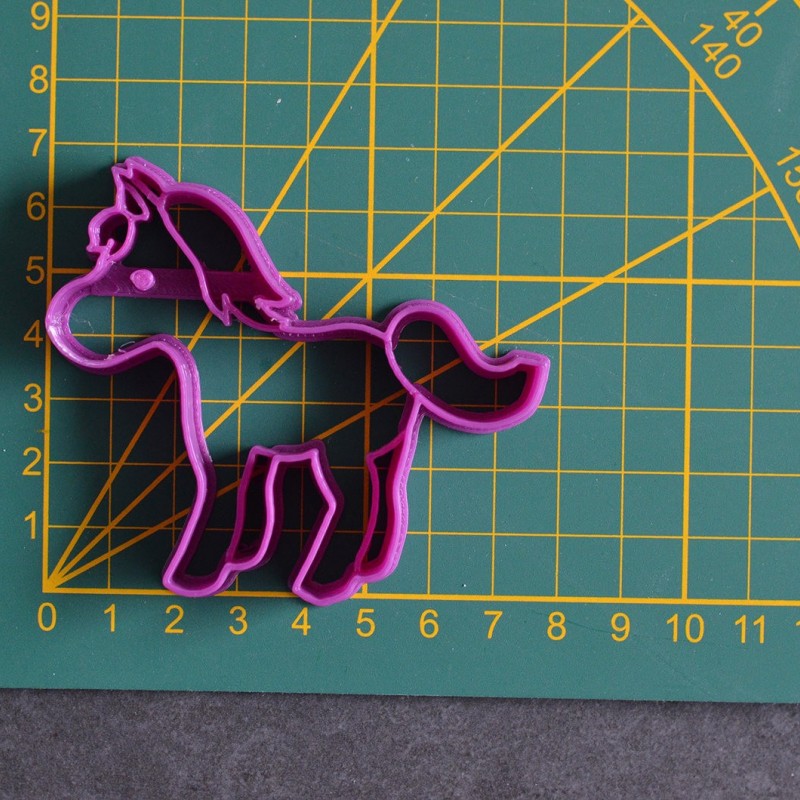Details about   Horse Cookie Cutter PLA Plastic 