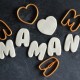 Mother's day cookie cutter - Set of 4 cookie cutters