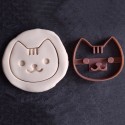 Kawaii cat cookie cutter