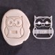 Custom Owl cookie cutter with name - Personalized
