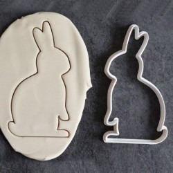 Rabbit cookie cutter