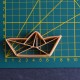 Emporte-pièce Origami Bateau en papier