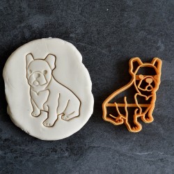 French Bulldog cookie cutter