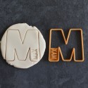 Letter and name Custom cookie cutter - Personalized