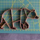 Polar Bear Origami cookie cutter