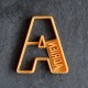 Letter and name Custom cookie cutter - Personalized
