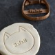 Cat name custom cookie cutter - Personalized - Birthday, Wedding