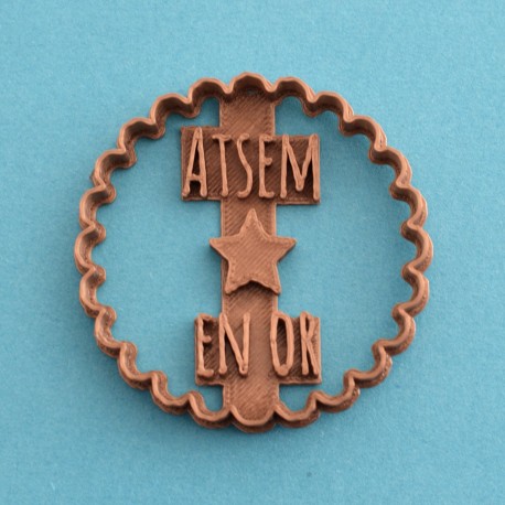 Emporte-pi&egrave;ce Atsem en Or