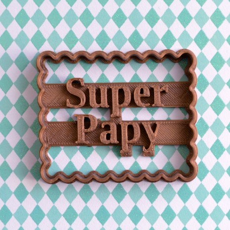 Emporte-pi&egrave;ce Petit Beurre Super Papy
