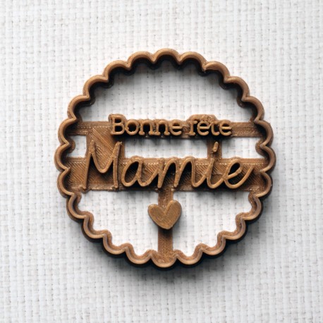 Emporte-pi&egrave;ce Bonne f&ecirc;te Mamie