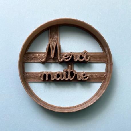 Emporte-pi&egrave;ce Merci Maitre