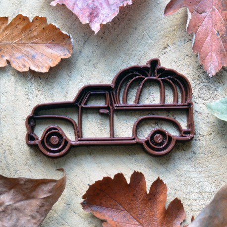 Emporte-pièce Camion Halloween Citrouille