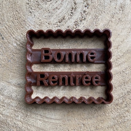 Emporte-pièce Beurre Bonne Rentrée