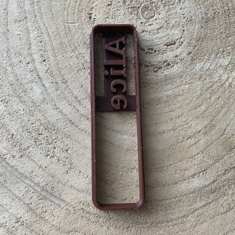 Emporte-pièce Cookie Stick personnalisé