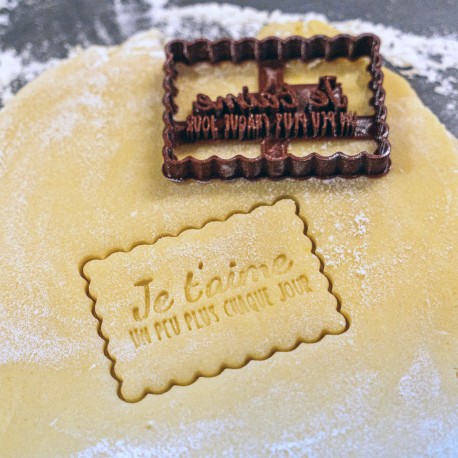 Emporte-pi&egrave;ce Beurre Je t'aime encore plus