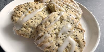 Cookies au citron et graines de chia