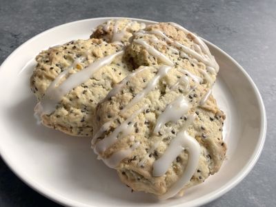 Cookies au citron et graines de chia