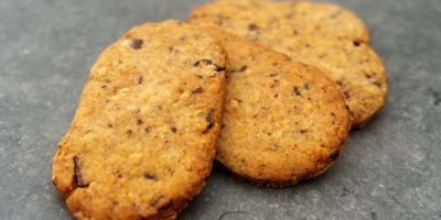 Biscuits c&eacute;r&eacute;ales, miel et chocolat 