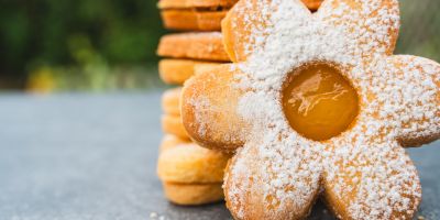 Sabl&eacute;s Fleurs au citron