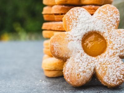 Sabl&eacute;s Fleurs au citron