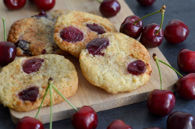 Cookies aux cerises