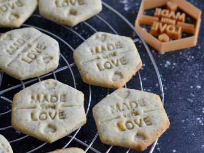 Sablés citron et graine de pavot