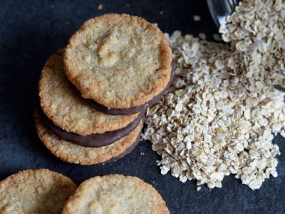 Galettes suédoises avoine et chocolat - Havreflarn