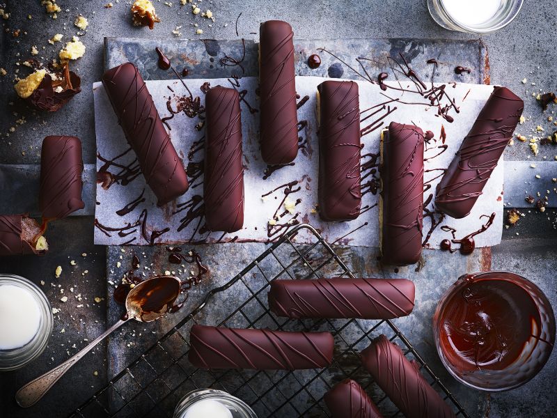 Biscuits chocolat Caramel, façon Twix