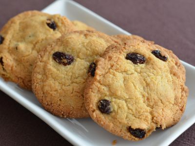 Cookies aux raisins secs