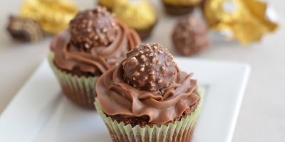 Cupcakes aux Ferrero Rochers®