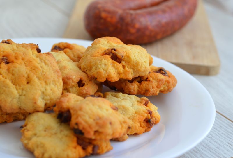 Cookies au chorizo