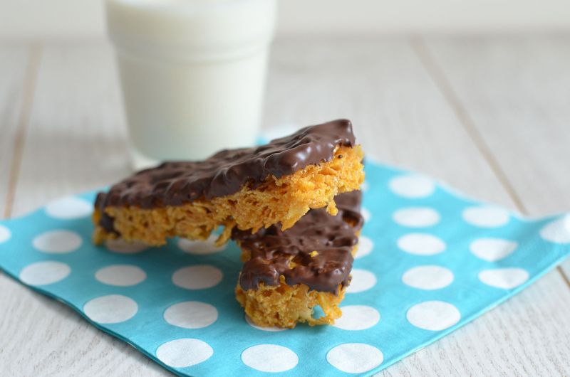 Barres de céréales au chocolat