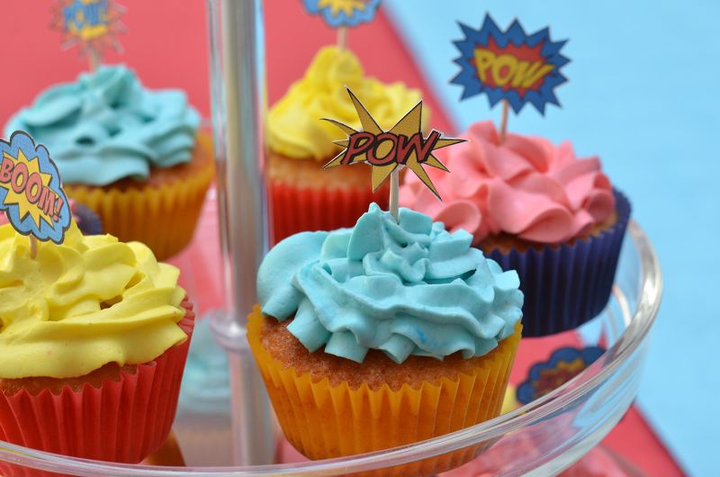 Cupcakes à la vanille