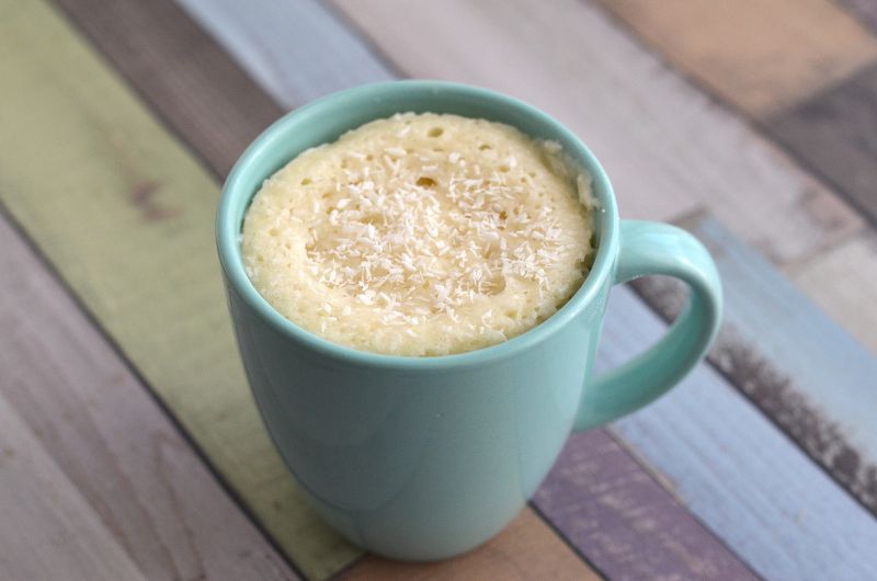 Mug Cake à la noix de coco