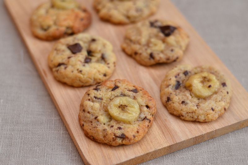 Cookies &agrave; la banane
