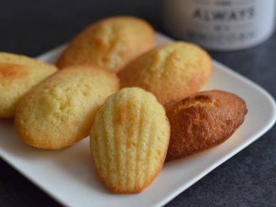 Madeleines au citron