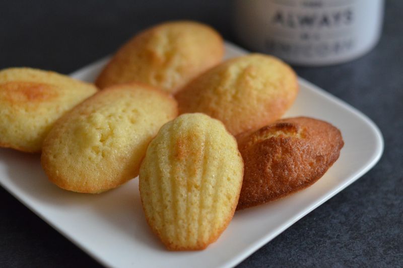 Madeleines au citron