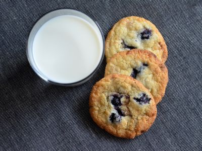 Cookies aux myrtilles