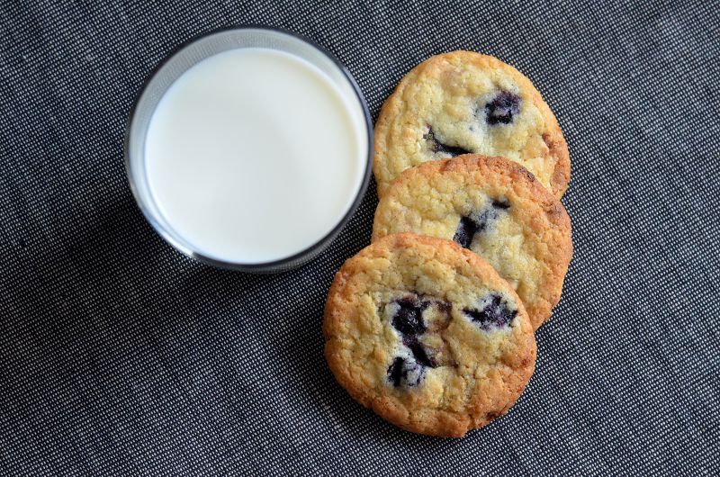 Cookies aux myrtilles