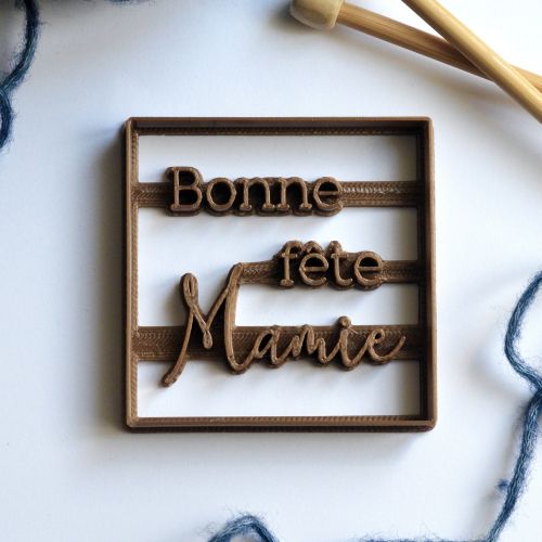 S&eacute;lection d'emporte-pi&egrave;ces Bonne F&ecirc;te Mamie